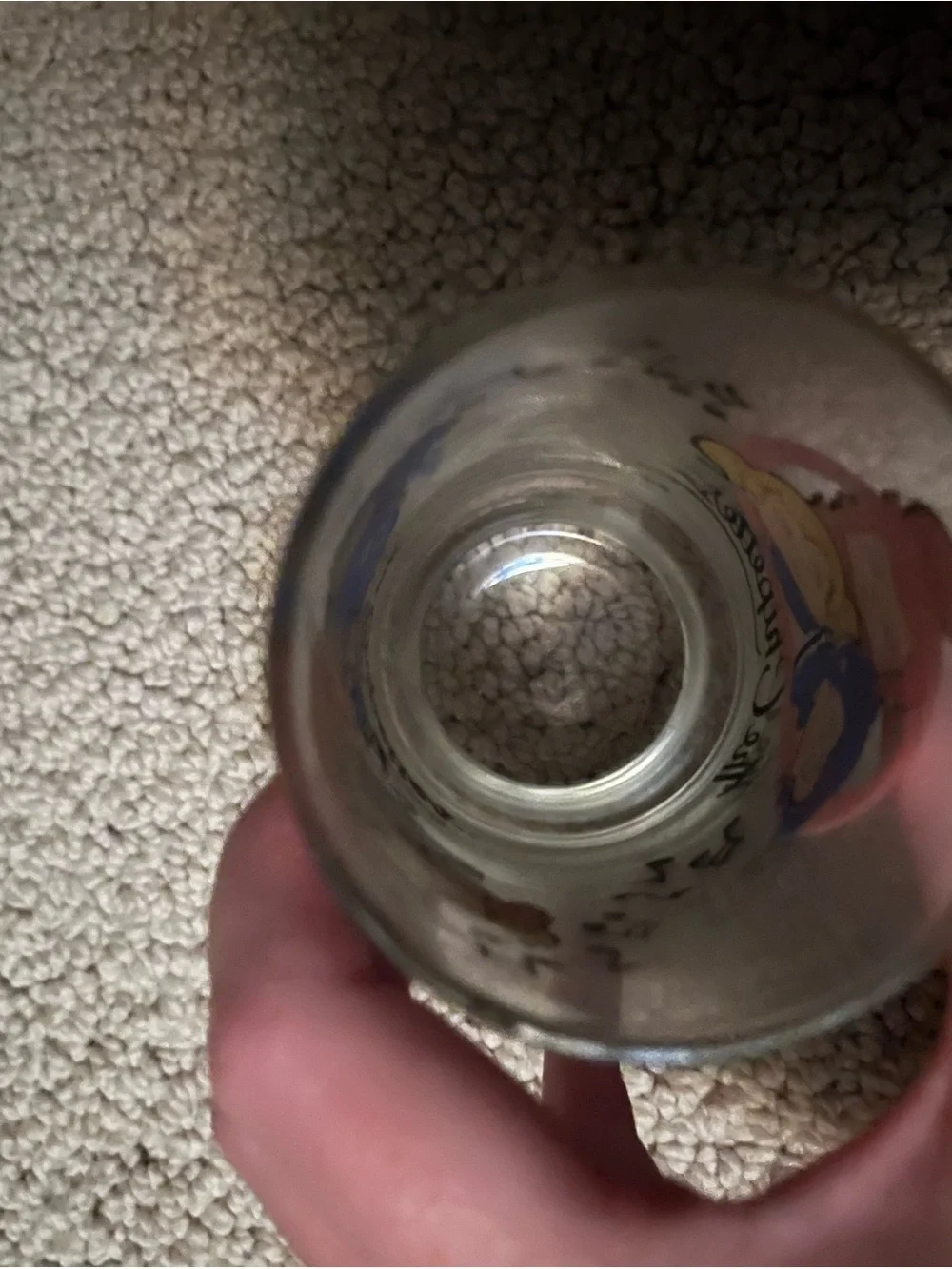 The Chipettes vintage 1985 glass cup